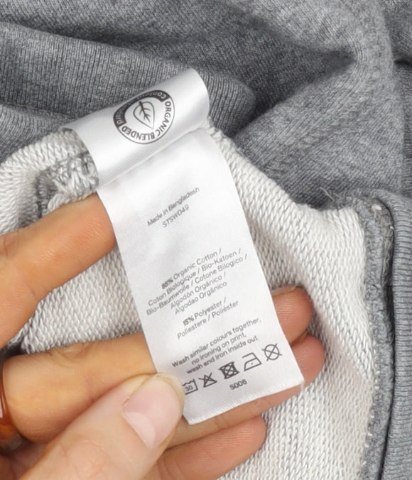 Bax & Bay Unisex Grey Sweatshirt L Pullover Rainbow