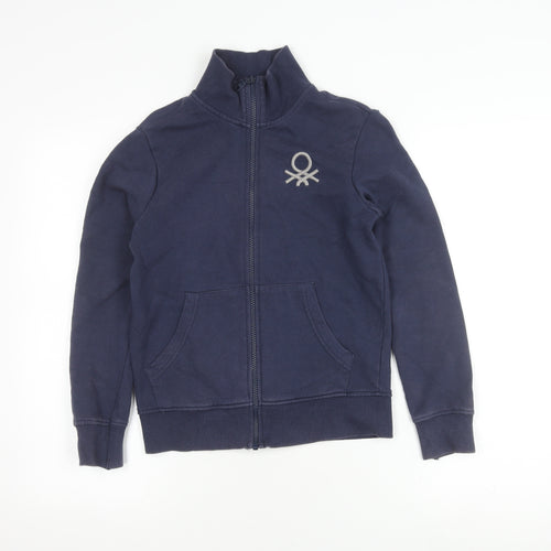 United Colors Boys Blue XL Track Jacket Full Zip