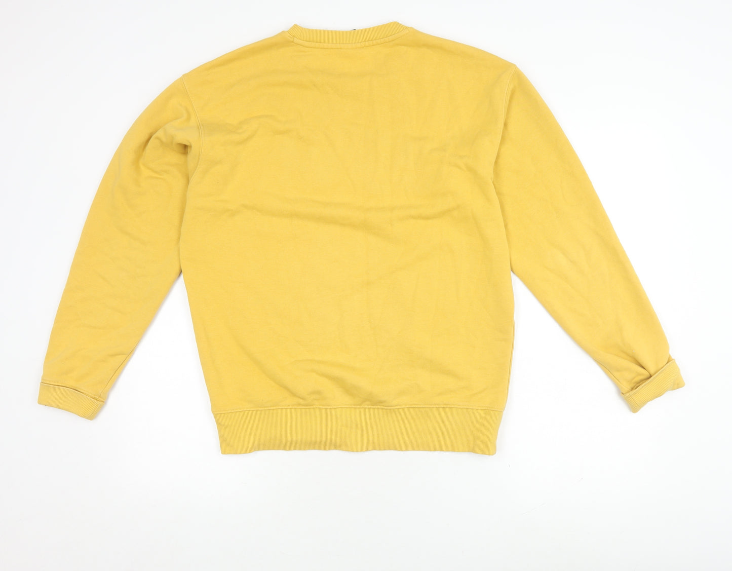 New Balance Men's Yellow Pullover Sweatshirt S