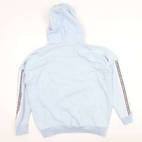 Superdry Women's Blue Pullover Hoodie Size 10