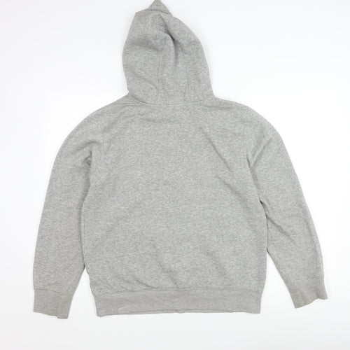 Nike Boys Grey Pullover Hoodie 13-15 Years - Stylish Comfort