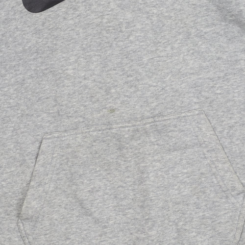 Nike Boys Grey Pullover Hoodie 13-15 Years - Stylish Comfort