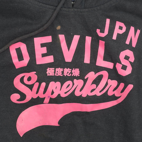 Superdry Women's Black Pullover Hoodie - M