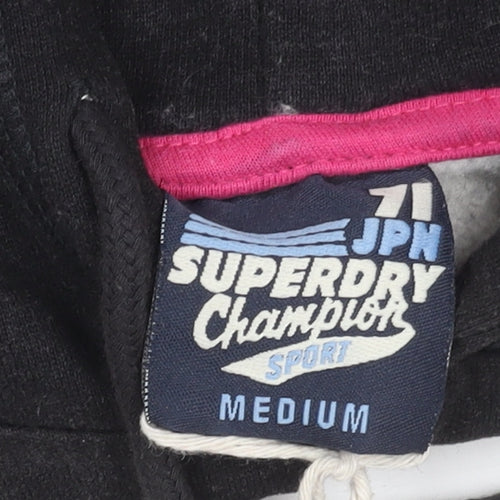 Superdry Women's Black Pullover Hoodie - M