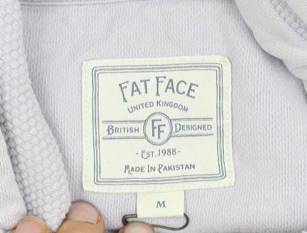 Fat Face Women’s Grey Pullover Hoodie M