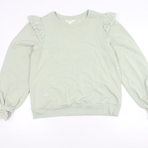 Marks and Spencer Women's Green Pullover Jumper Size 12