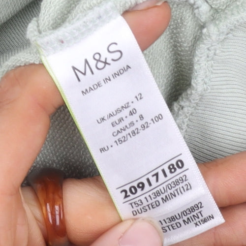 Marks and Spencer Women's Green Pullover Jumper Size 12