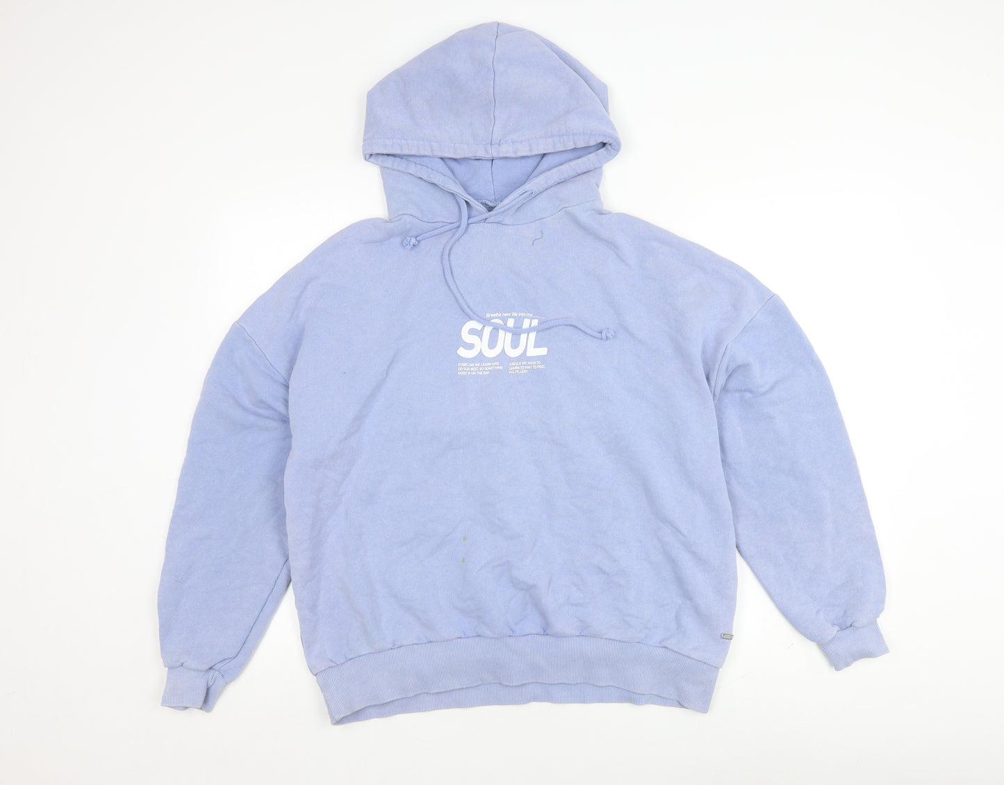 Pacific Republic Blue Teen Pullover Hoodie, Size S