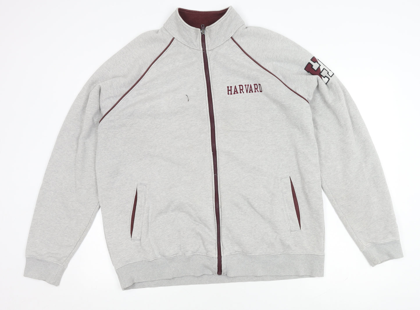 Champion Men’s Grey Varsity Jacket XL - Casual College Style