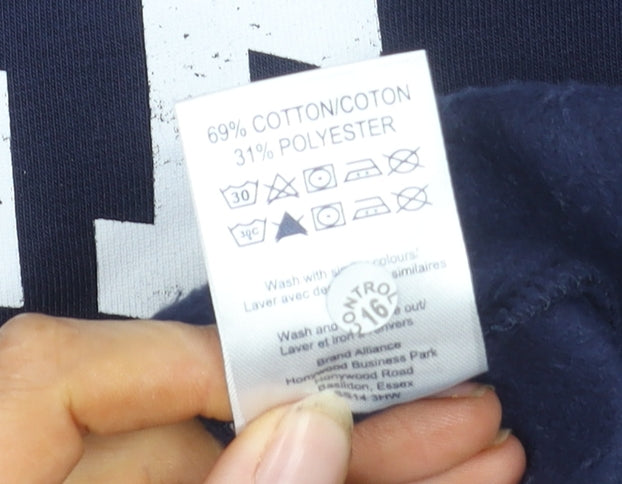 YALE UNIVERSITY Men's Blue S Pullover Sweatshirt