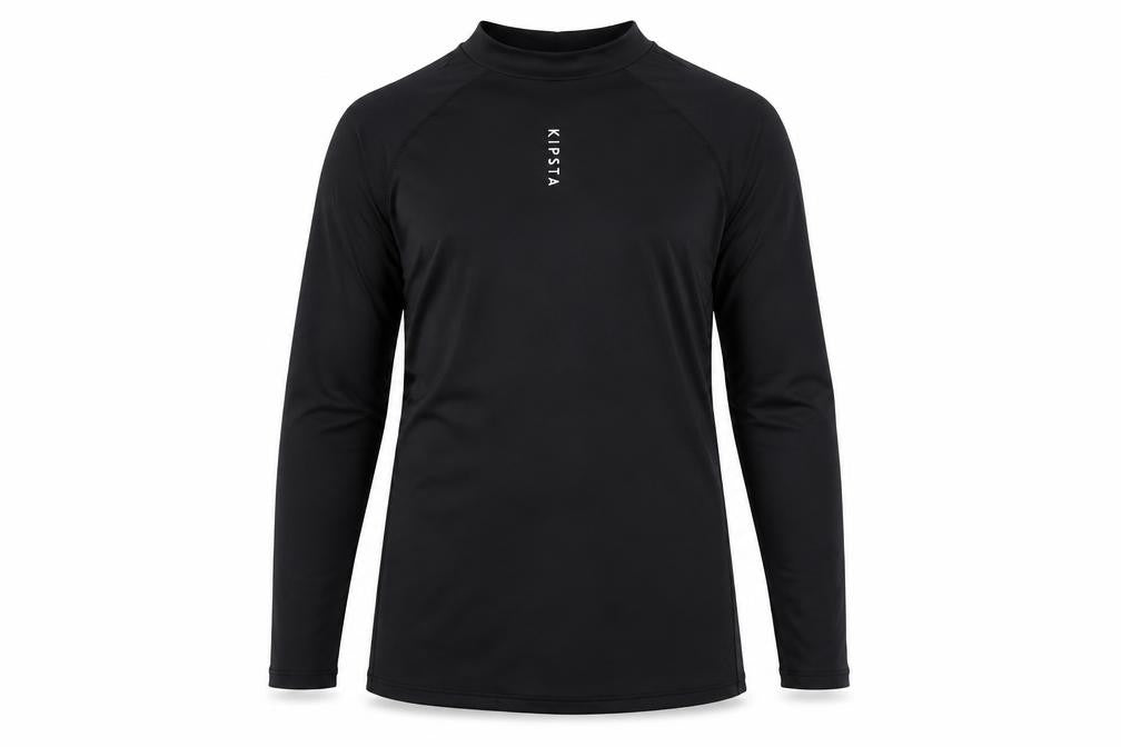 Kipsta Unisex Kids Black T-Shirt 14-15 Years Football Top