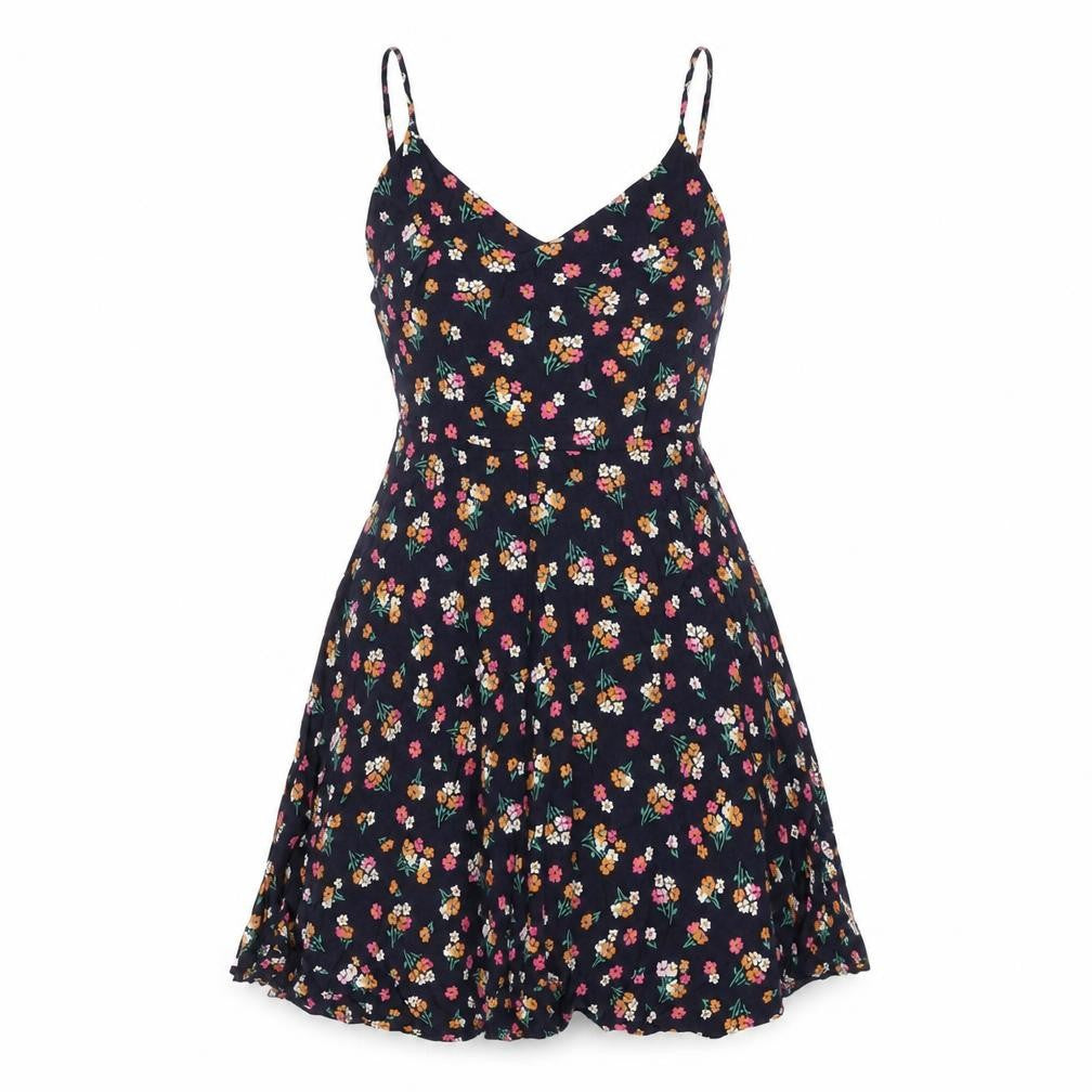 Front view of Gap Women's Multicoloured Floral Slip Dress S
