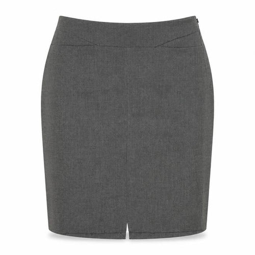 Mango Women's Grey Pencil Skirt - Size 12, Workwear Essential
