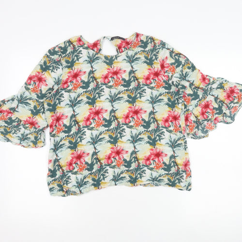 Marks and Spencer Women's Floral Blouse, Size 12