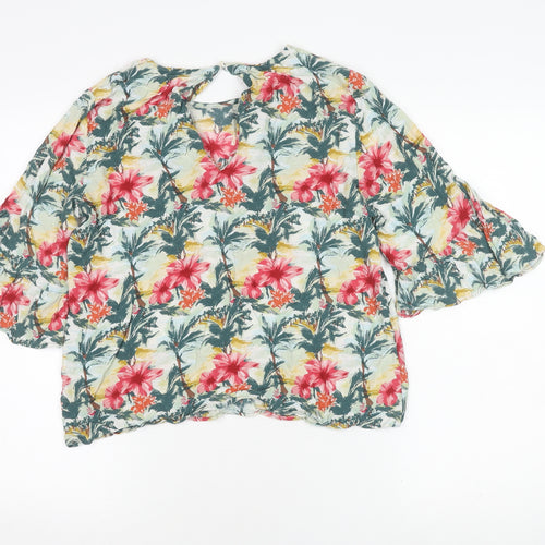 Marks and Spencer Women's Floral Blouse, Size 12