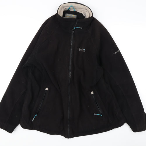 Regatta Men's Black Waterproof Fleece Jacket Size 48
