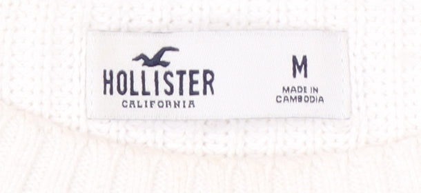 Hollister Women's Striped Pullover Jumper, Multicoloured, M