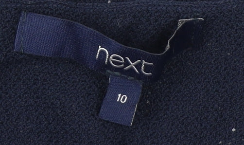 NEXT Women’s Blue V-Neck Pullover Jumper Size 10