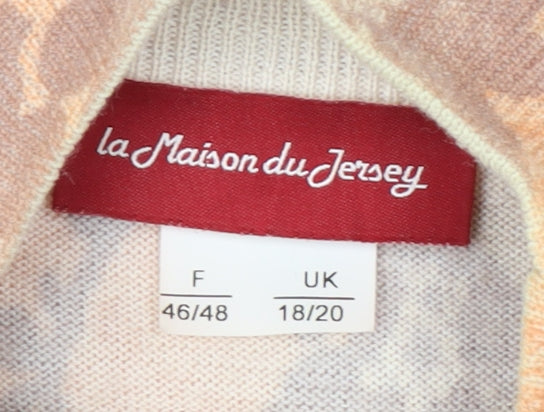 La Maison du Jersey Women’s Multicoloured Floral Pullover, Size 18/20