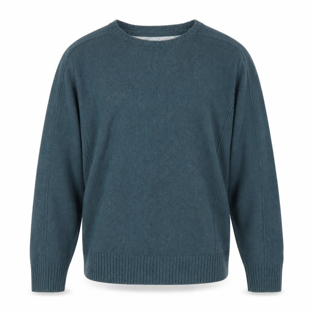 Front view of RJR.John Rocha Men's Green Wool Pullover M