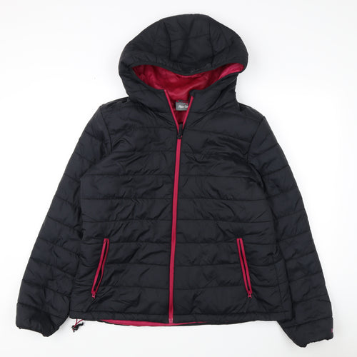 Peter Storm Women's Black Puffer Jacket - Size 16