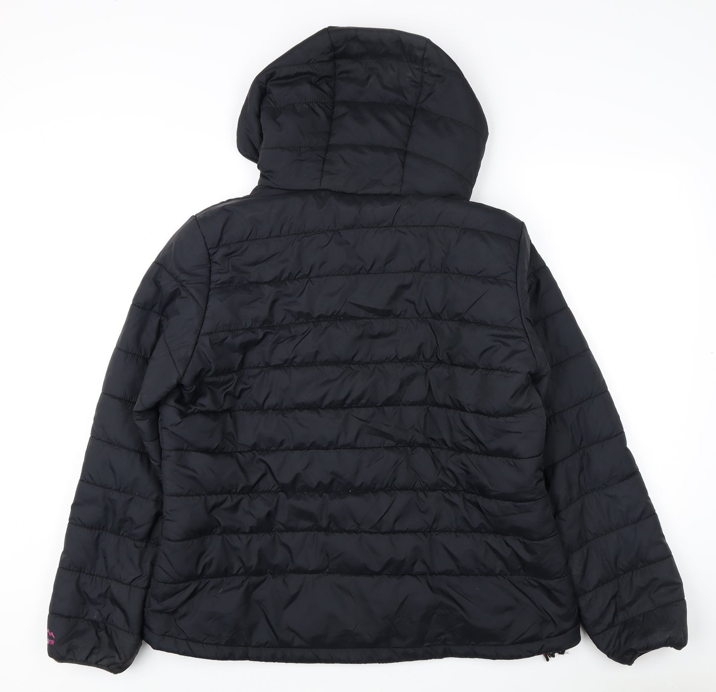 Peter Storm Women's Black Puffer Jacket - Size 16