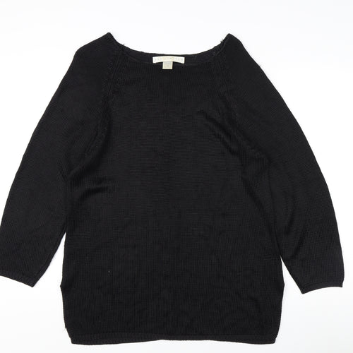 THE LIMITED Black Long Sleeve Jumper M