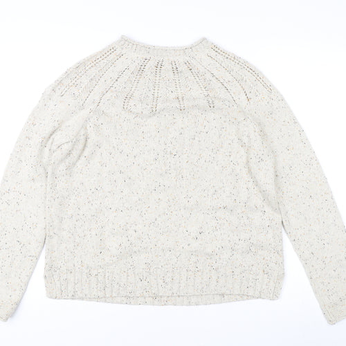 Lily & Me Women's Beige Pullover Jumper Size 10