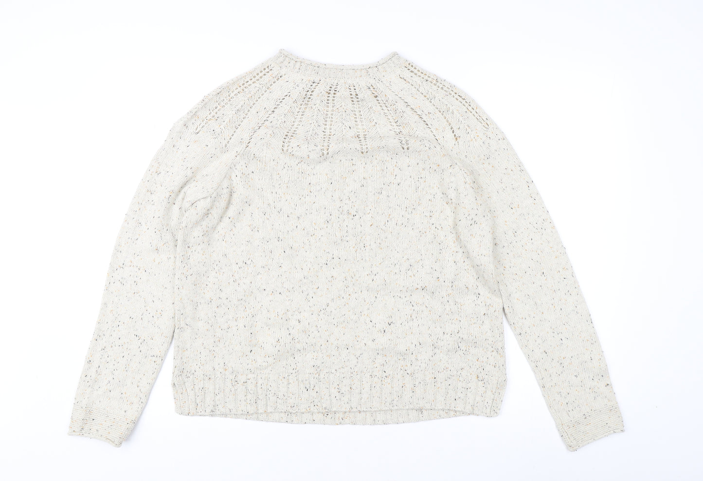 Lily & Me Women's Beige Pullover Jumper Size 10