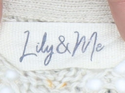 Lily & Me Women's Beige Pullover Jumper Size 10