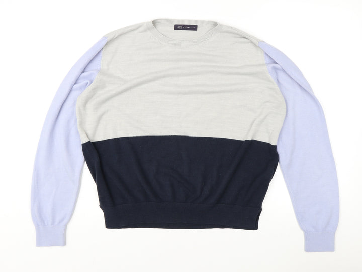 Marks and Spencer Women's Multicoloured Pullover Jumper
