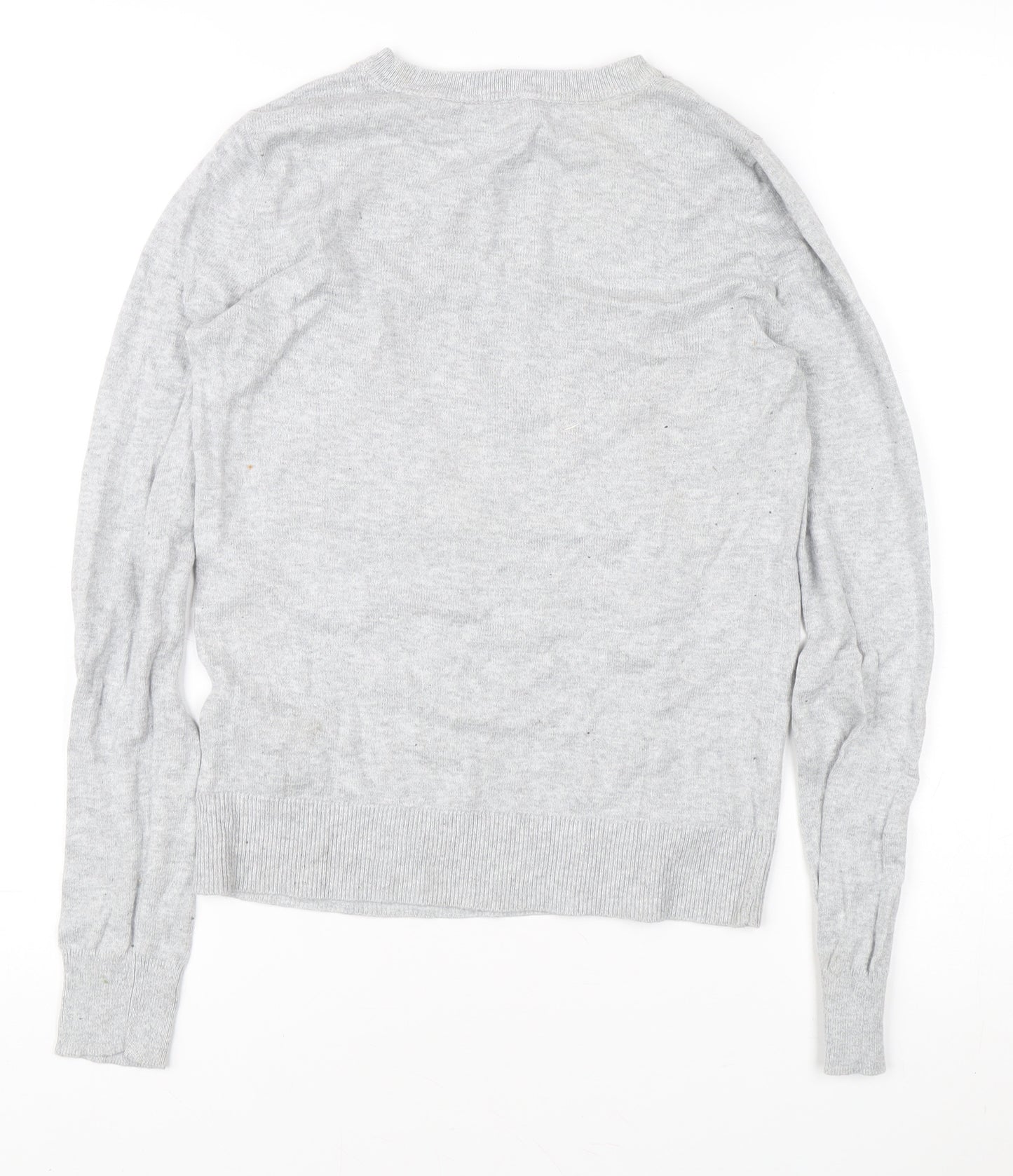 Oasis Women's Grey XS Pullover Jumper, Nature Theme