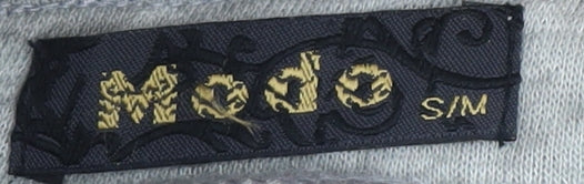 Modo Women's Grey Ruffle Knit Cardigan S