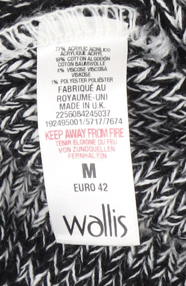 Wallis Women’s Grey Pullover Jumper, Size 14, Knit, Casual