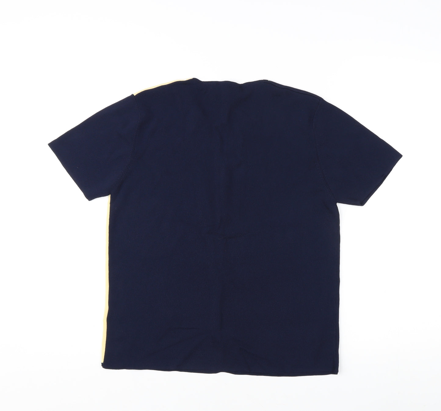 Casamia Exclusive Women's Blue Beige Top, M, Colourblock Style