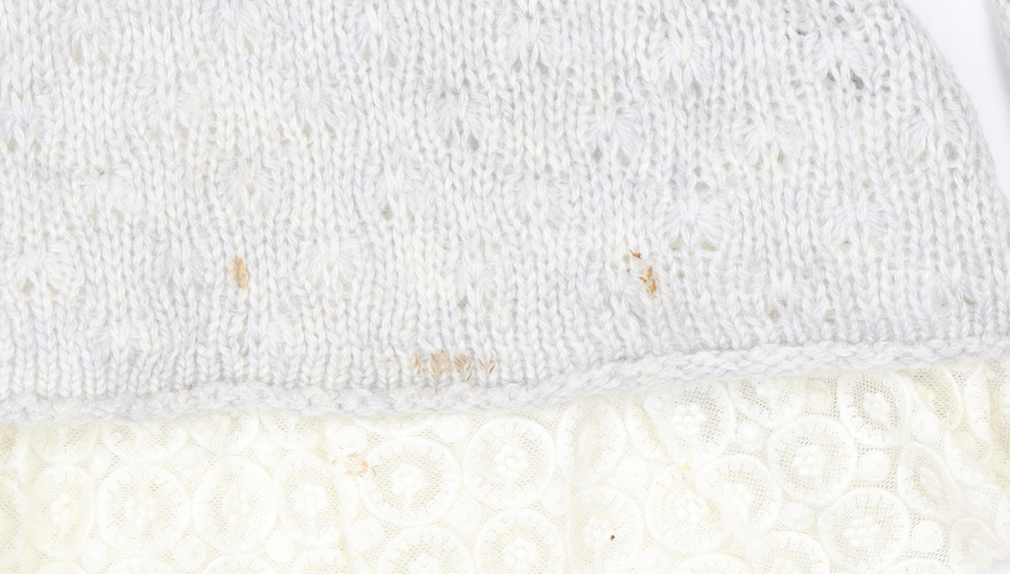 Mint Velvet Women's Grey Pullover Jumper Size 12