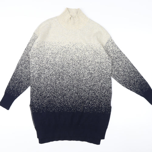 Marks and Spencer Women's Blue Pullover Jumper, Size S