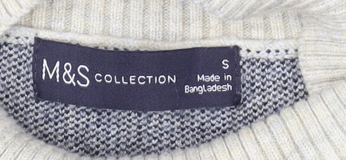 Marks and Spencer Women's Blue Pullover Jumper, Size S