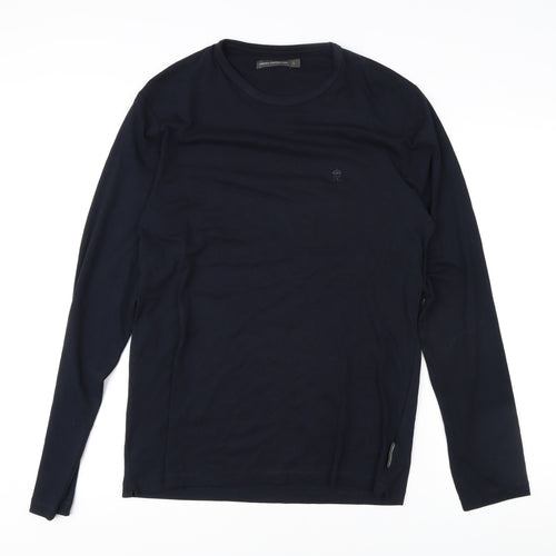 French Connection Men's Black Large Long Sleeve T-Shirt