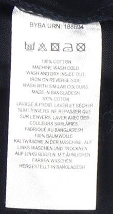 French Connection Men's Black Large Long Sleeve T-Shirt