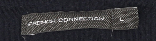 French Connection Men's Black Large Long Sleeve T-Shirt