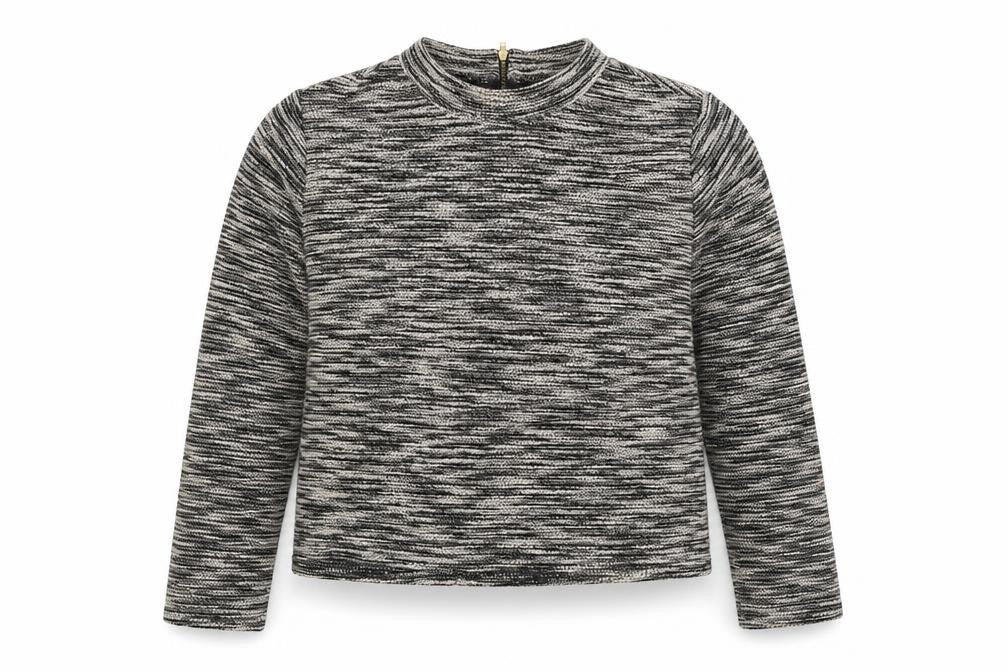 Front view of H&M Women's Multicoloured Crew Neck Jumper, size 12