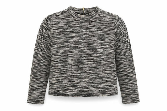 Front view of H&M Women's Multicoloured Crew Neck Jumper, size 12
