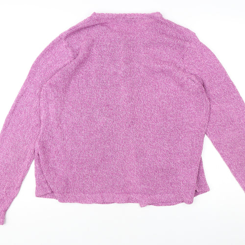 Honor Millburn Women's Pink Cardigan M Classic Style