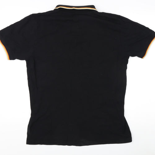 Dock and Cover Men's Black Polo Shirt - Size L