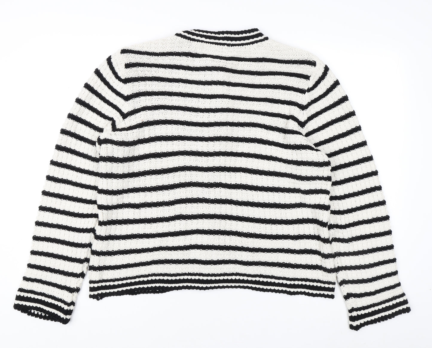 Next Women's Multicoloured Striped Cardigan L