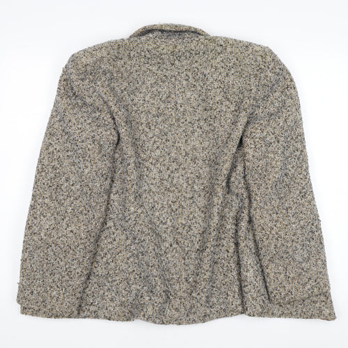 Artigiano Women's Beige Blazer, Size 14, Business Style