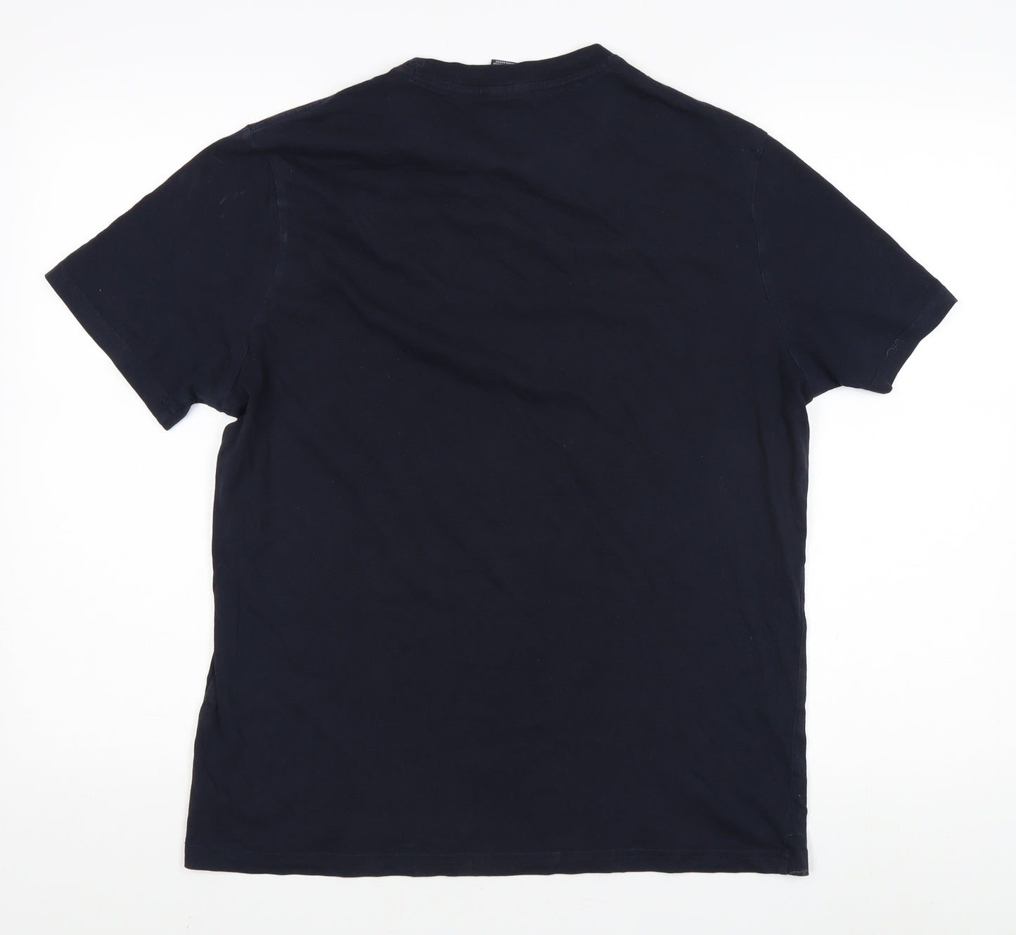 Champion Men's Black Large Crew Neck T-Shirt
