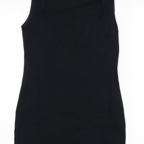 Motel Women's Black Bodycon Dress, Size S, Stretchy