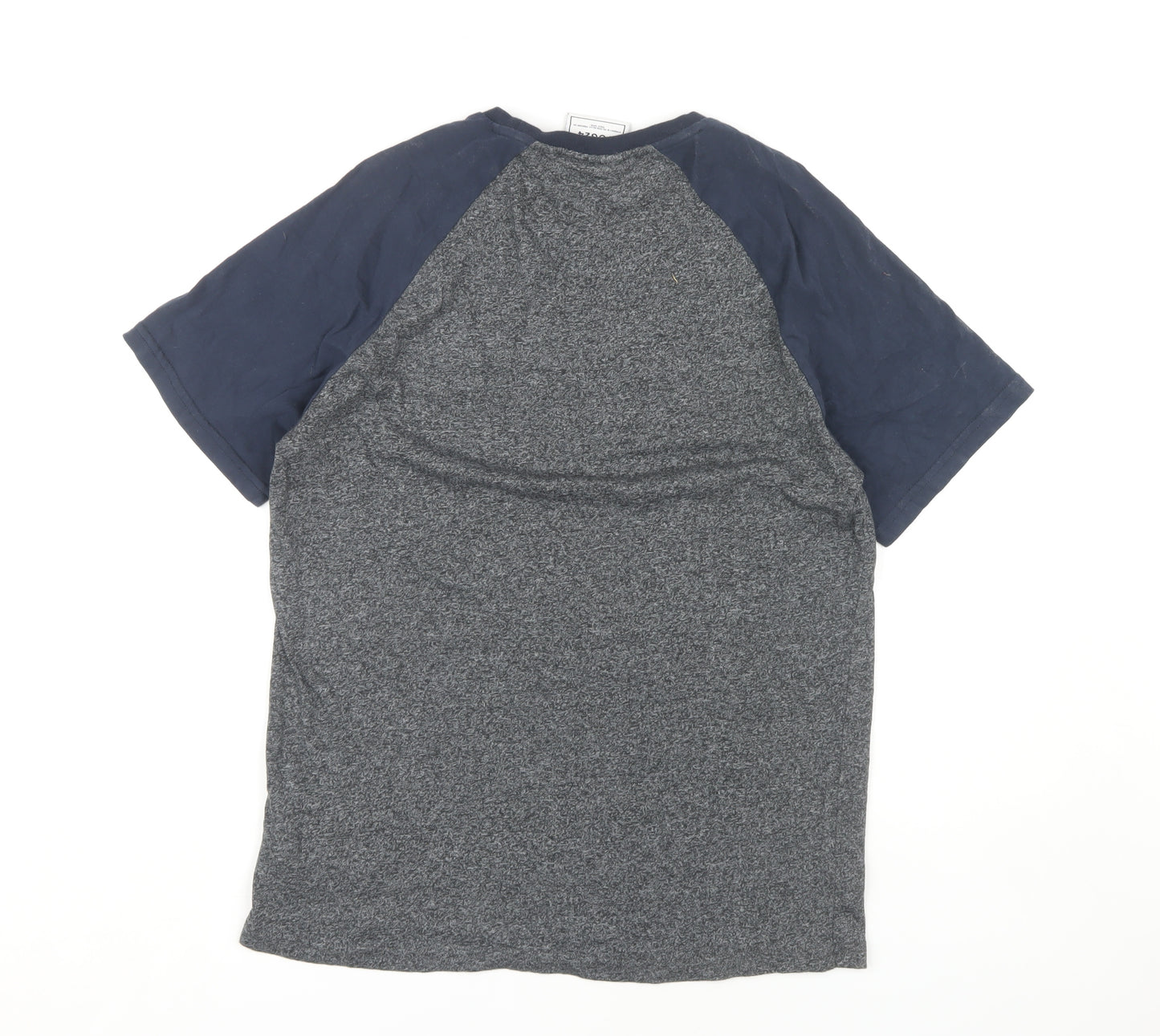 TOG24 Men's Blue Medium Colourblock T-Shirt